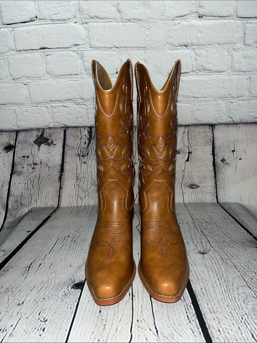 ✅SOLD✅ NWT IUV Women’s Western Cowboy Boots Size 7.5 - Picture 5 of 17